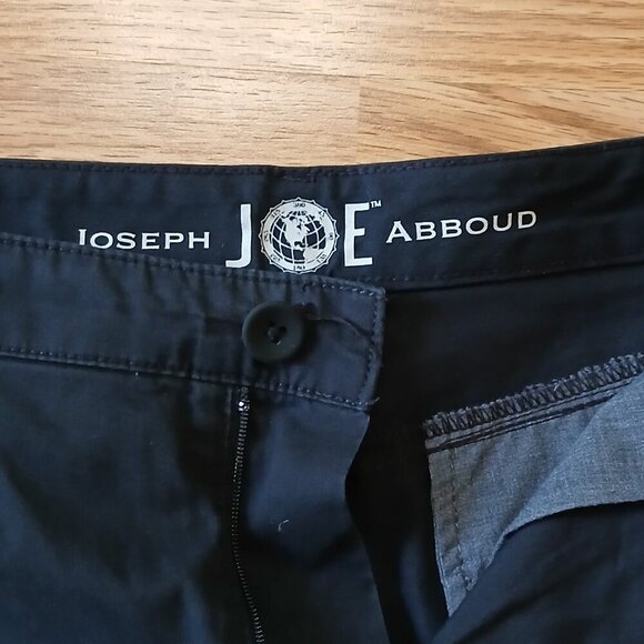 Preppy Modern Fit Chino Shorts Black Size 34 - Picture 2 of 5